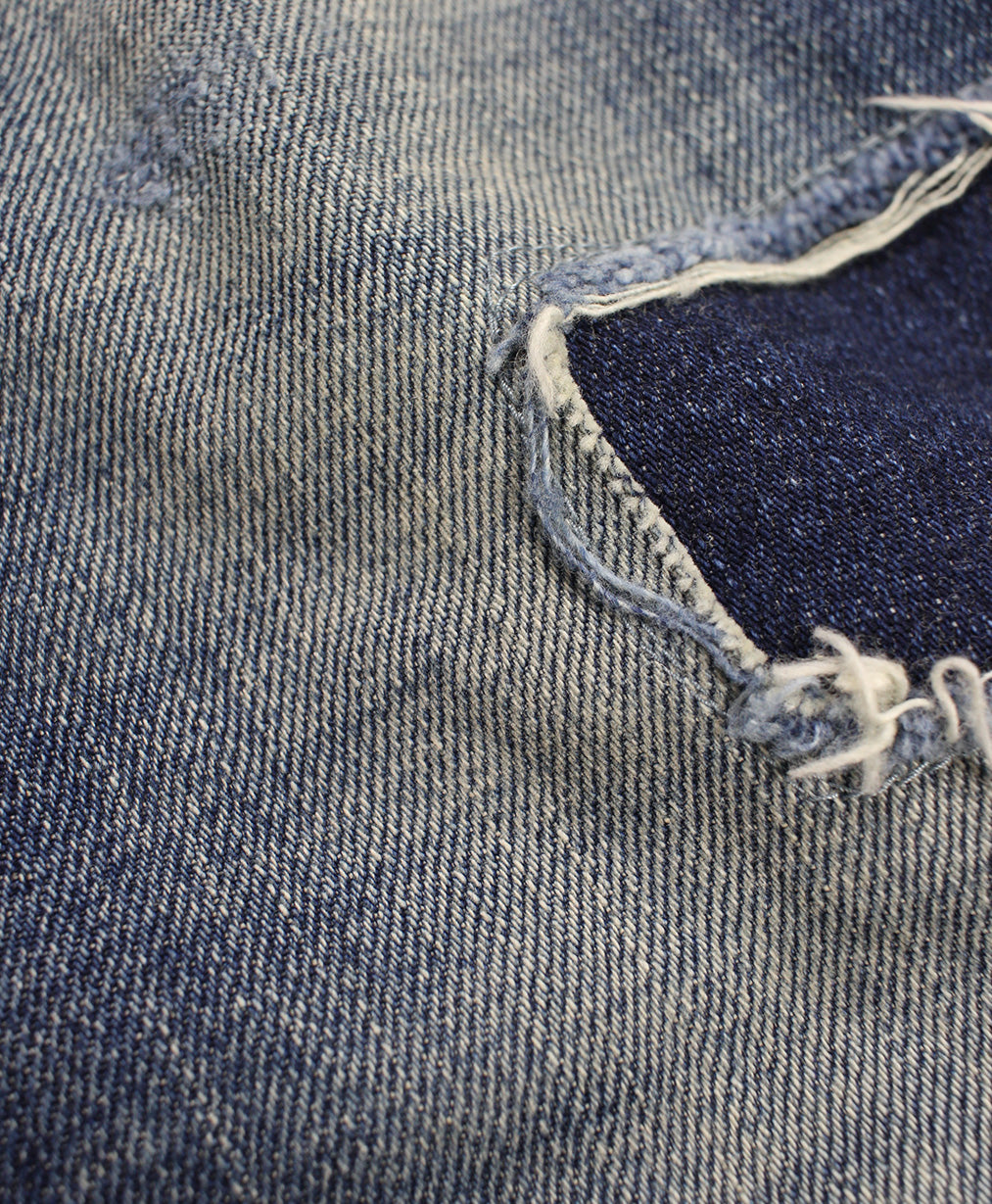Blue Krait - Classic Vintage Distressed Denim Jeans