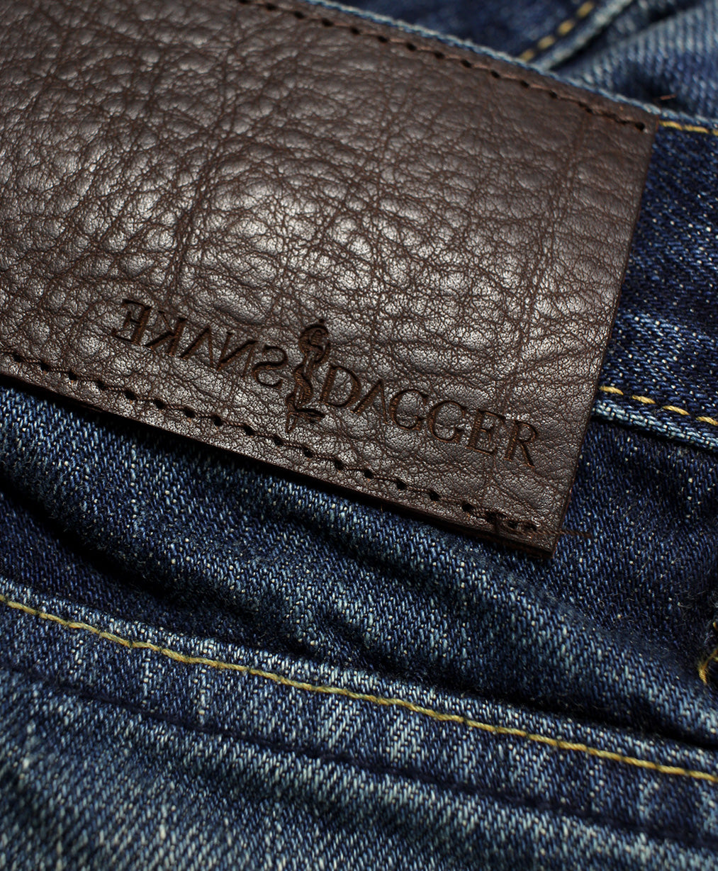 Blue Krait - Classic Vintage Clean Denim Jeans